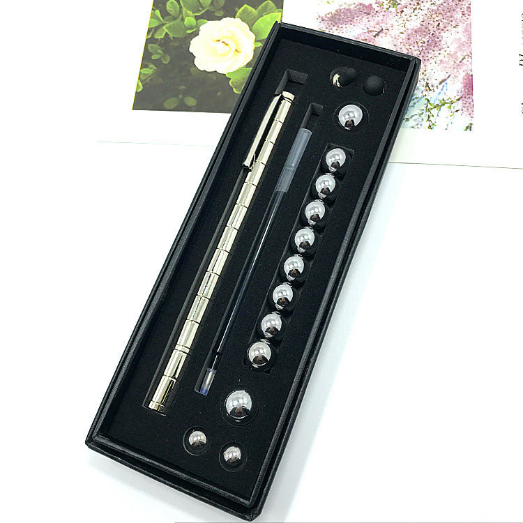 Stress Reducer Magnetic Pen with Stylus with Gift Box