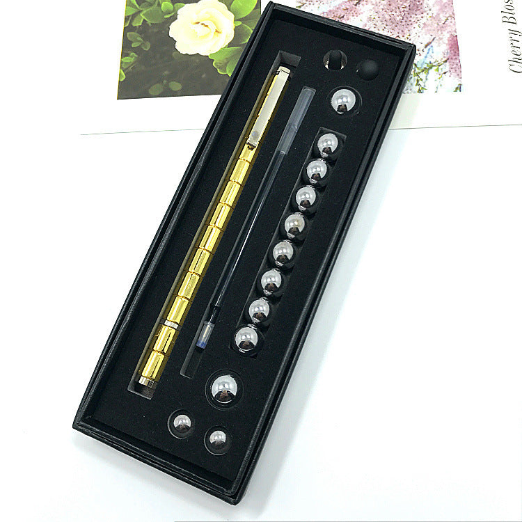 Stress Reducer Magnetic Pen with Stylus with Gift Box