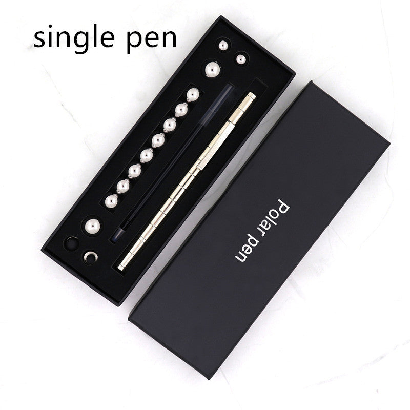 Stress Reducer Magnetic Pen with Stylus with Gift Box
