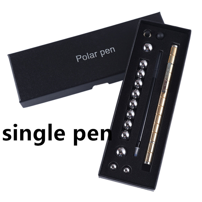 Stress Reducer Magnetic Pen with Stylus with Gift Box